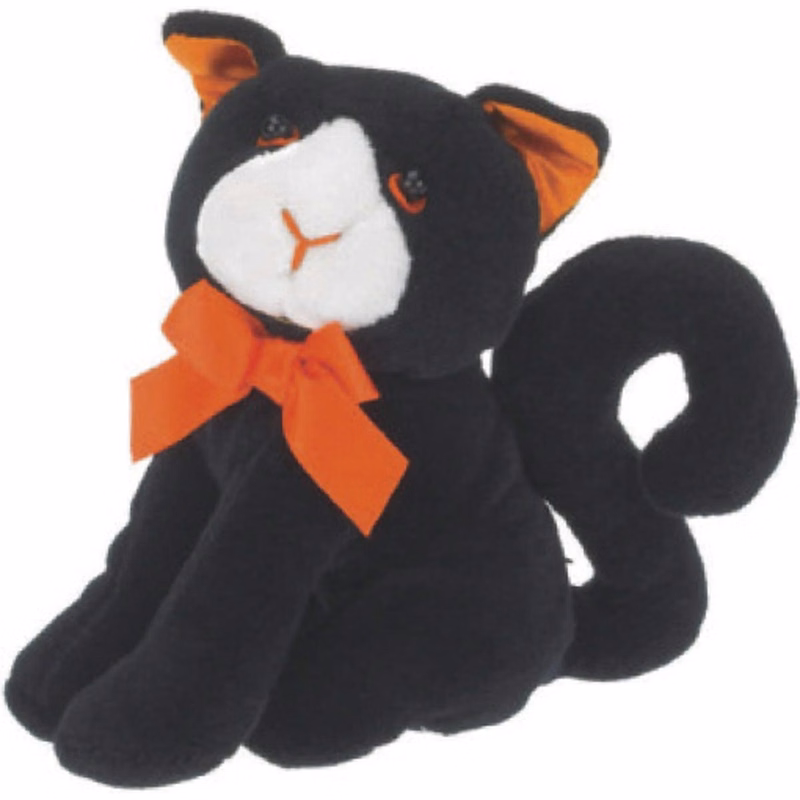 6" Halloween Plush - Black Cat