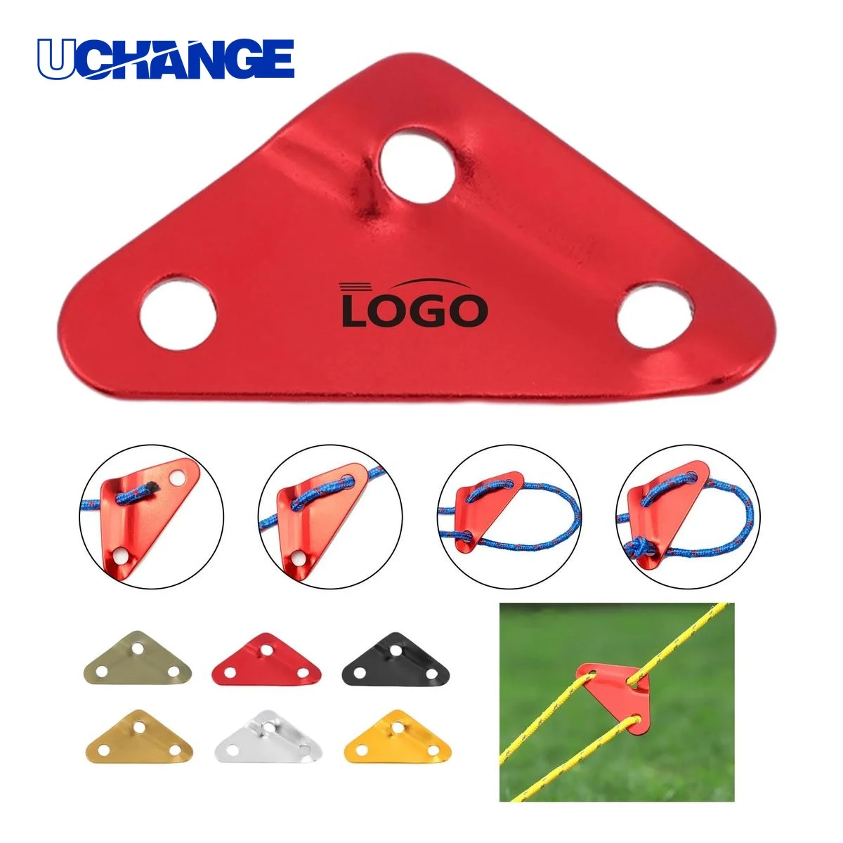 Triangle Tent Rope Buckle Tool 1