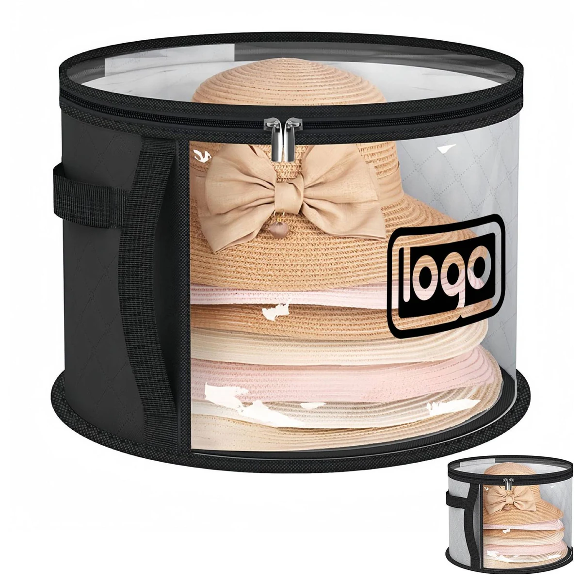 Transparent Foldable Hats Storage Box 1
