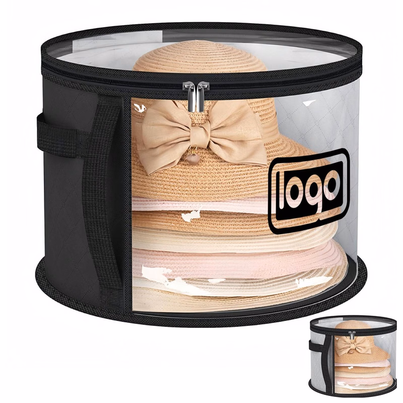 Transparent Foldable Hats Storage Box