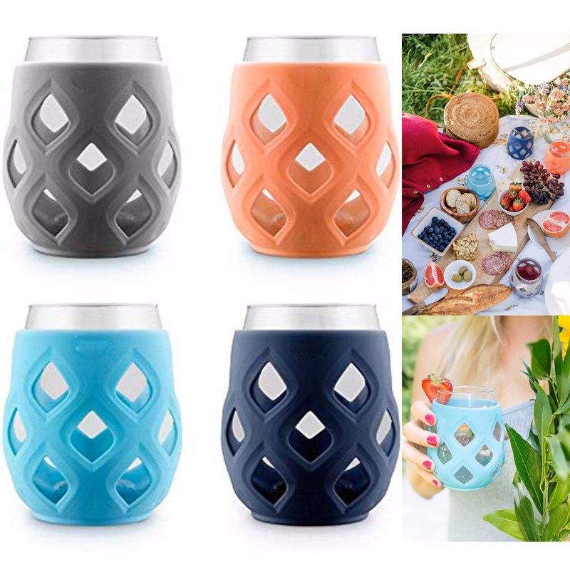 Stemless Wine Glass Set