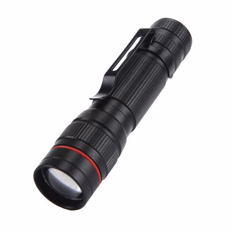 Mini LED Flashlight with Pocket Clip