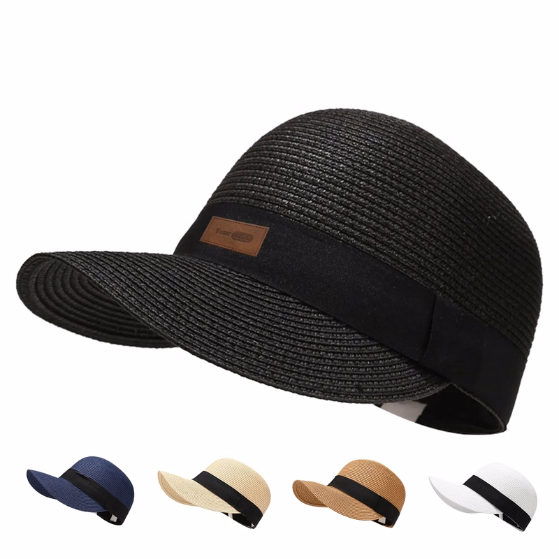 Jute Summer Thin Breathable Lace Cutout Straw Hat