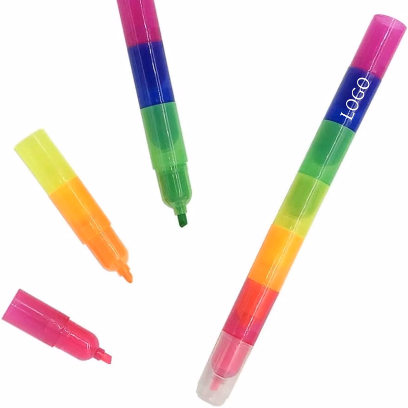 Creative 6 and 1 Highlighting Pens Markers
