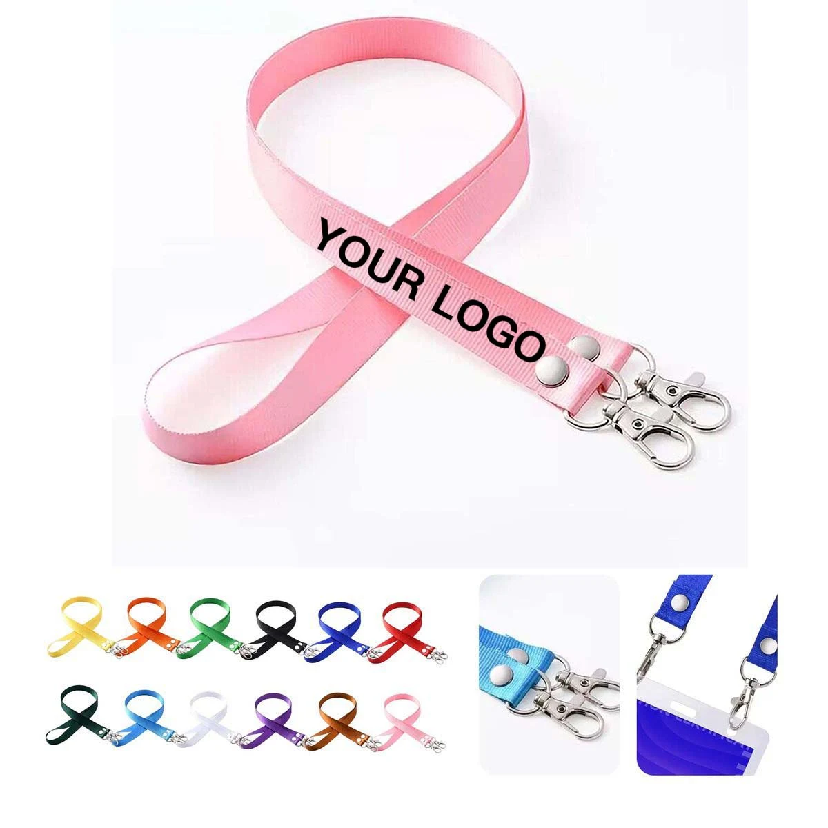 Comfortable Polyester Lanyard with Dual Use 1