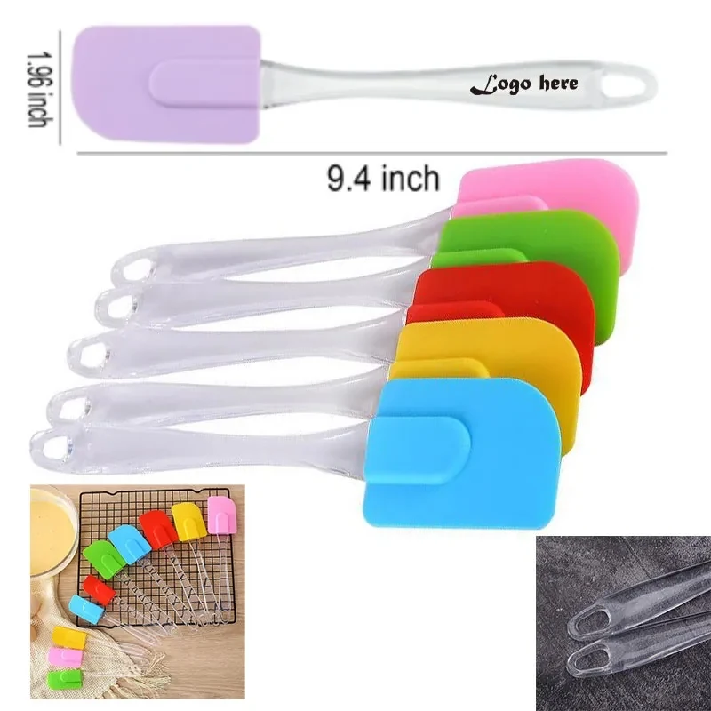 Colored Silicone Spatulas MOQ 100pcs 1