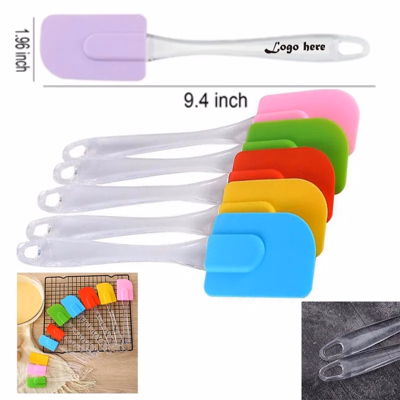 Colored Silicone Spatulas MOQ 100pcs