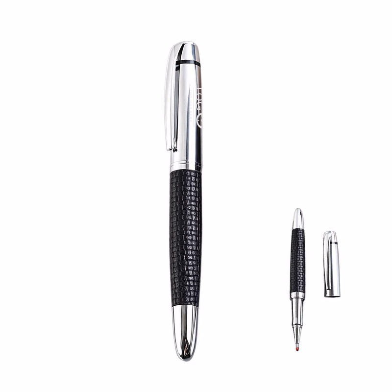 PU Leather Metal Ballpoint Pen
