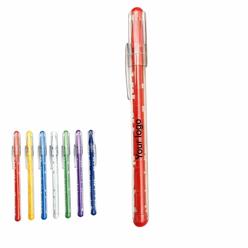 Transparent Maze Ballpoint Pen