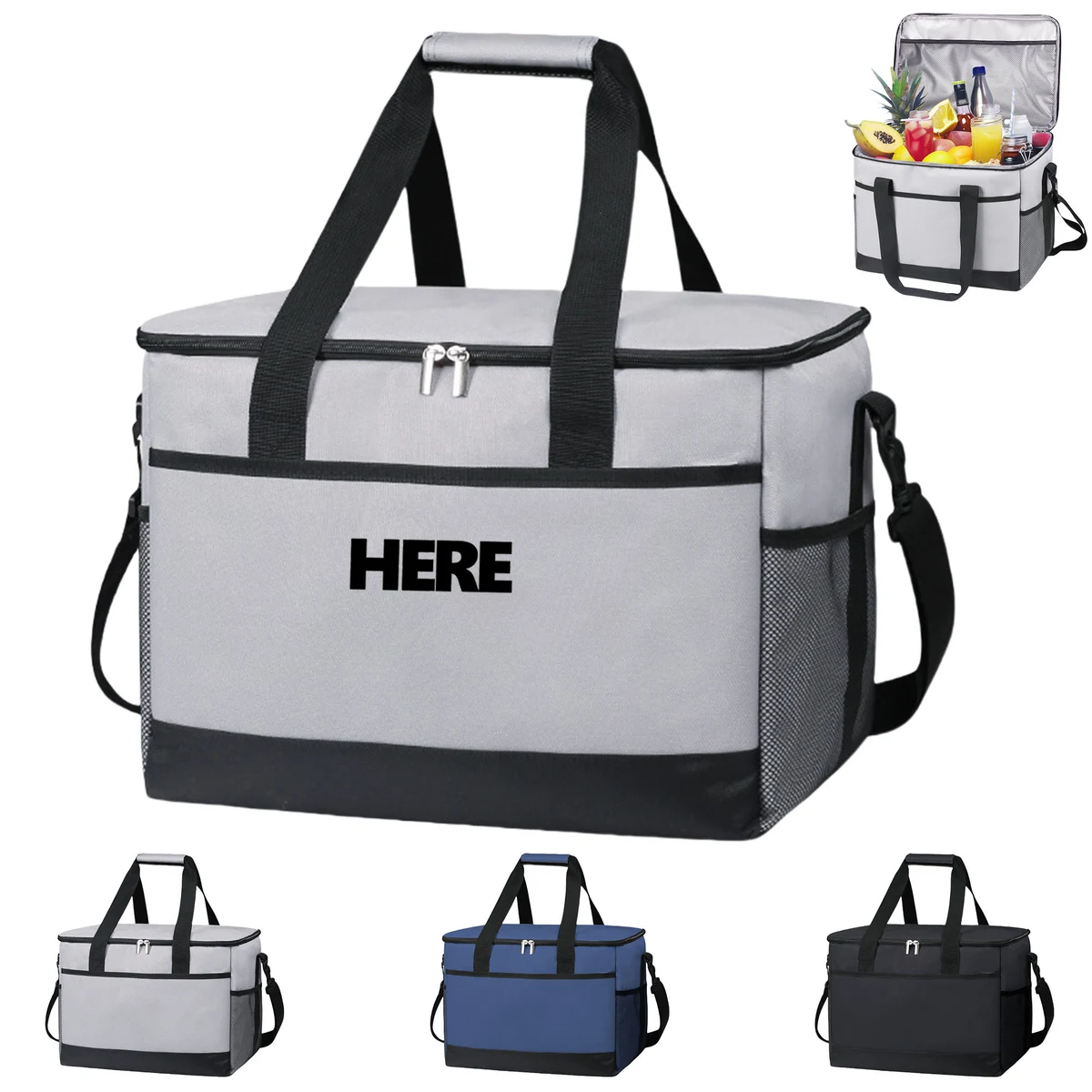 Leakproof Insulated Large Lunch Cooler Bag Box 1