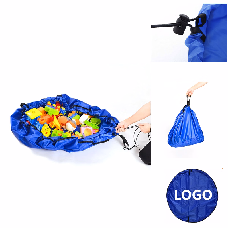 Portable Kids Toys Mat Storage Bag