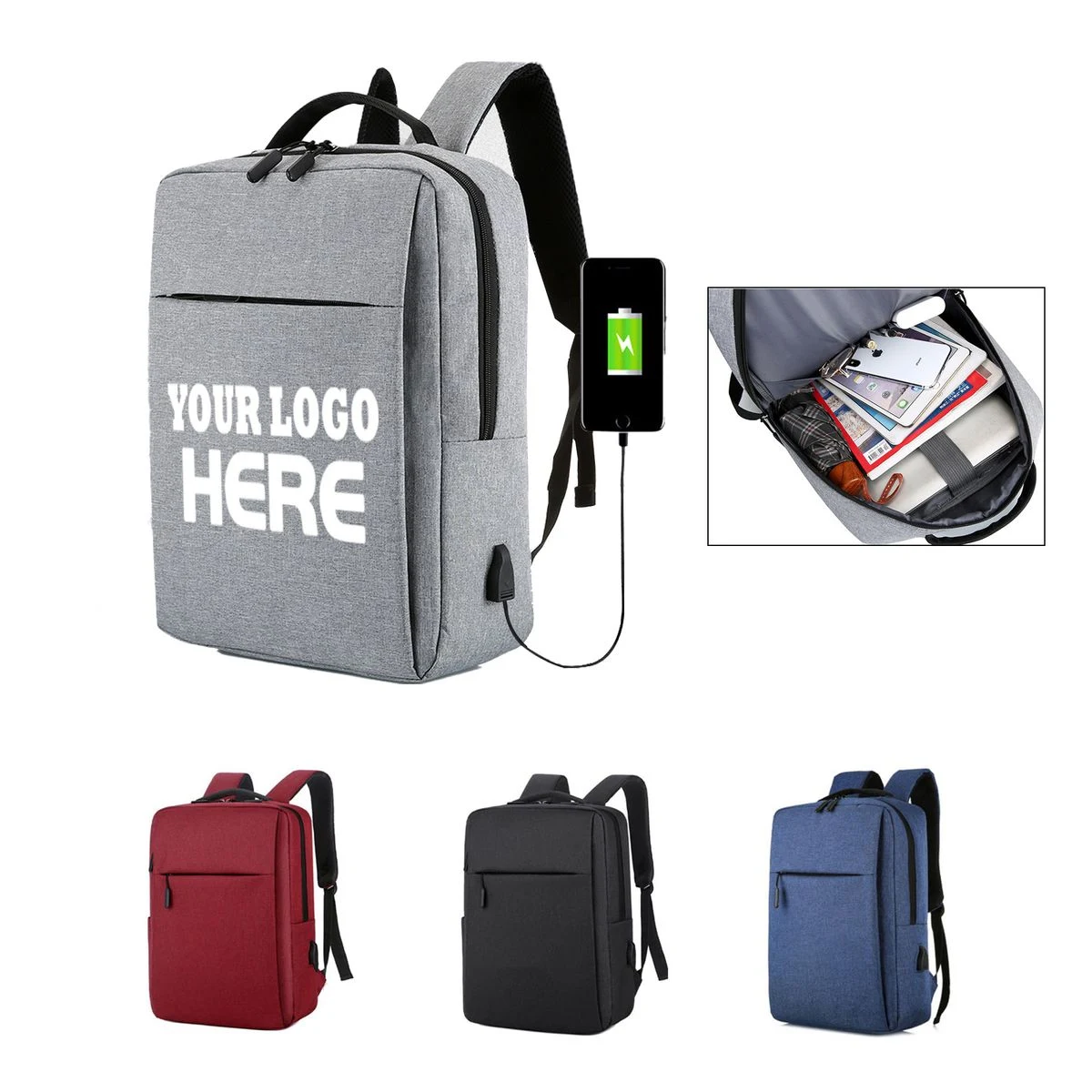 Heavy Duty Laptop Backpack 1