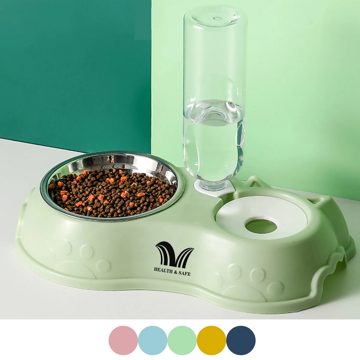 2 in 1 Food And Water Pet Bowls-Automatic Device 1
