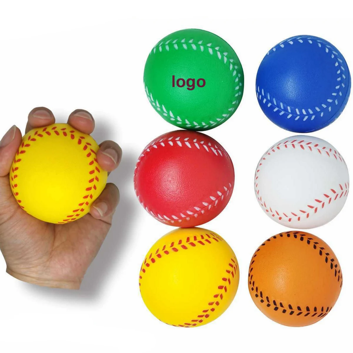 Soft Foam Baseball Practice Ball 1