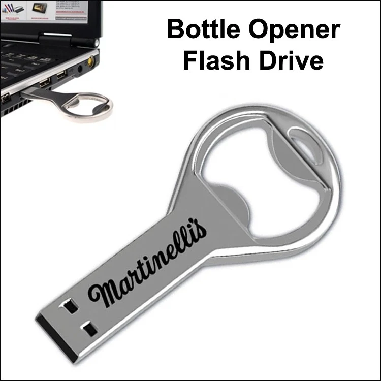 Bottle Opener Flash Drive / USB - 128MB Memory 1