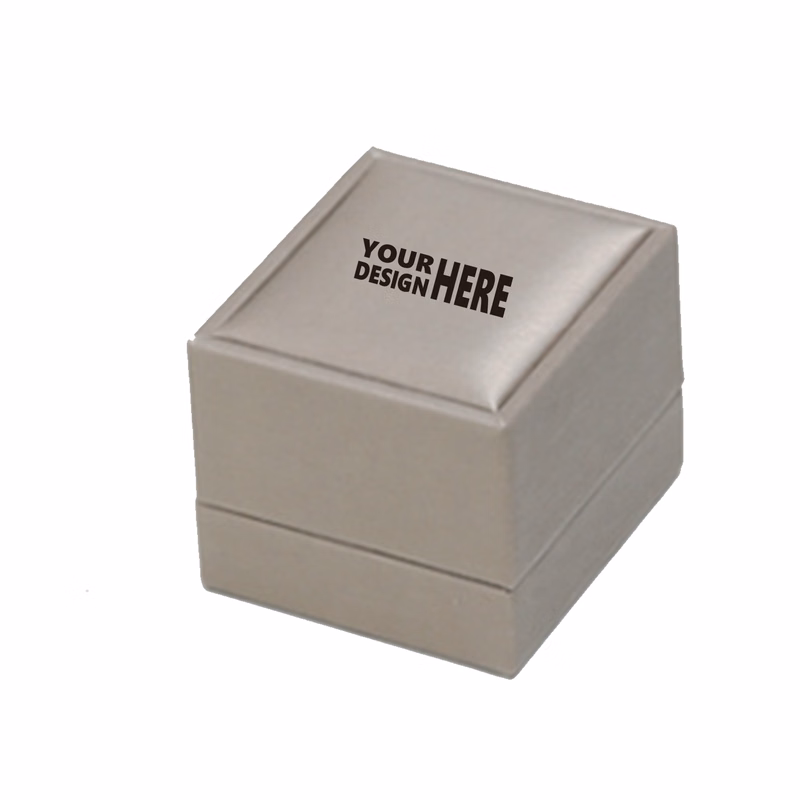 Synthetic Leather Ring Presentation Case