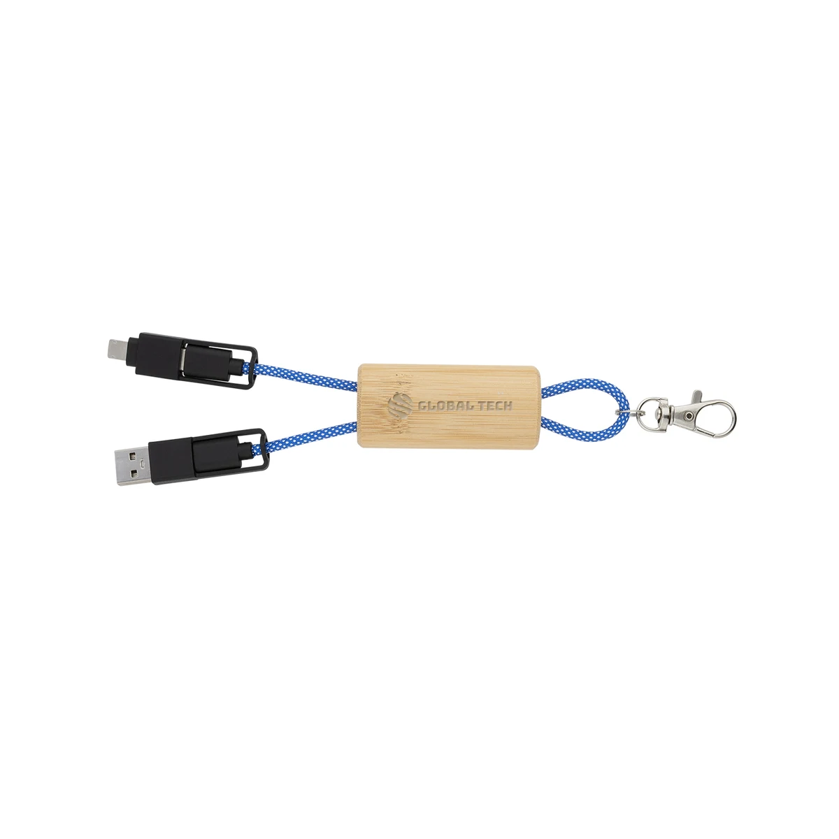 Bamboo Concealer Cable Key Tag 1