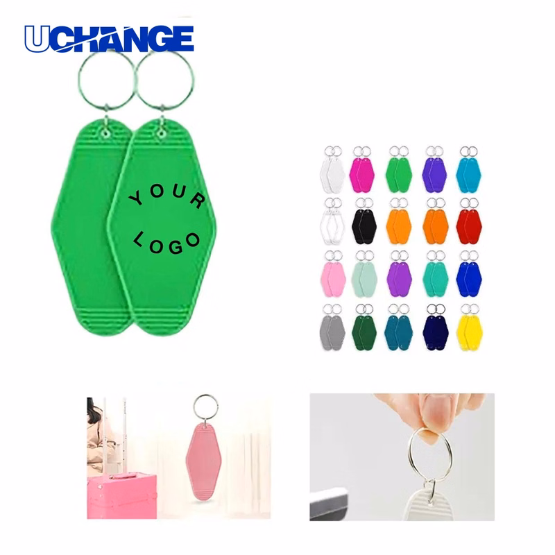 Colorful Diamond Keychain Tag Keychain for Promotions