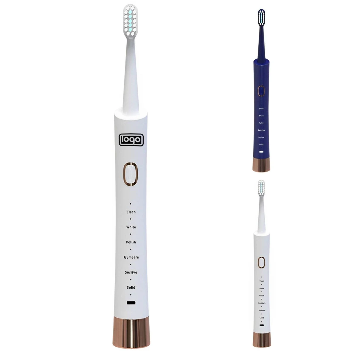 6-Speed Waterproof Rechargeable Sonic Electric Toothbrush 1