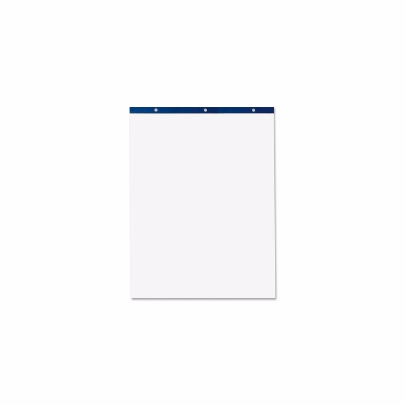 Easel Pads - Perforated Unruled 50 Sheets White