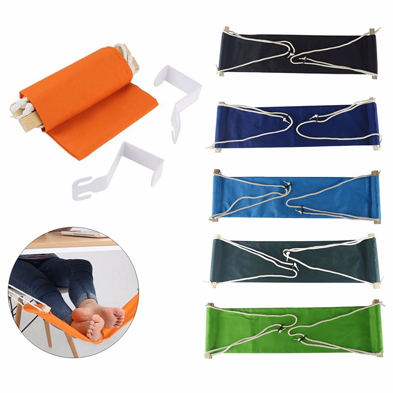 Adjustable Office Desk Foot Rest Hammock
