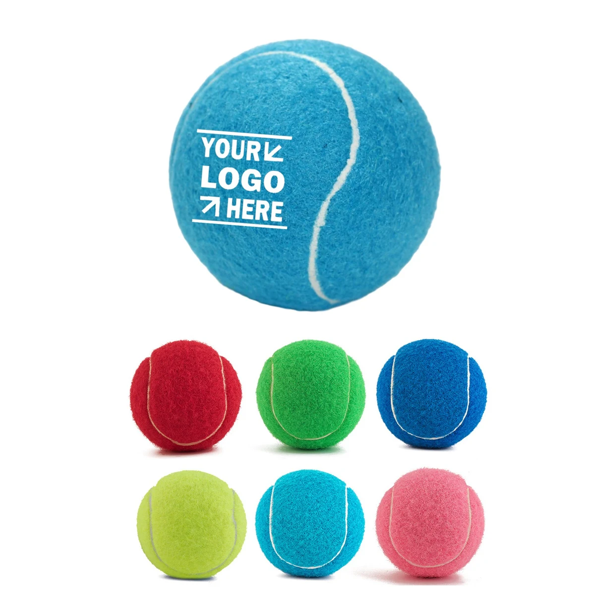 Rubber Pet Training Fetch Tennis Ball 1