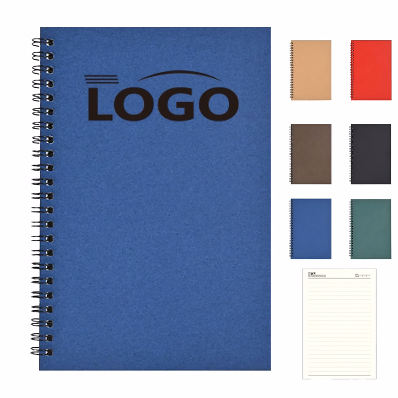 Eco-Friendly Spiral Notebook with Soft Cover