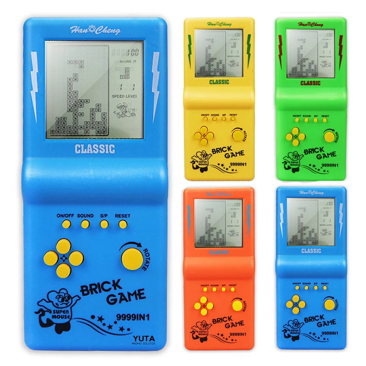 3.5-Inch Large Screen Puzzle Block Game Console 1
