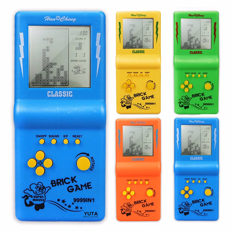 3.5-Inch Large Screen Puzzle Block Game Console