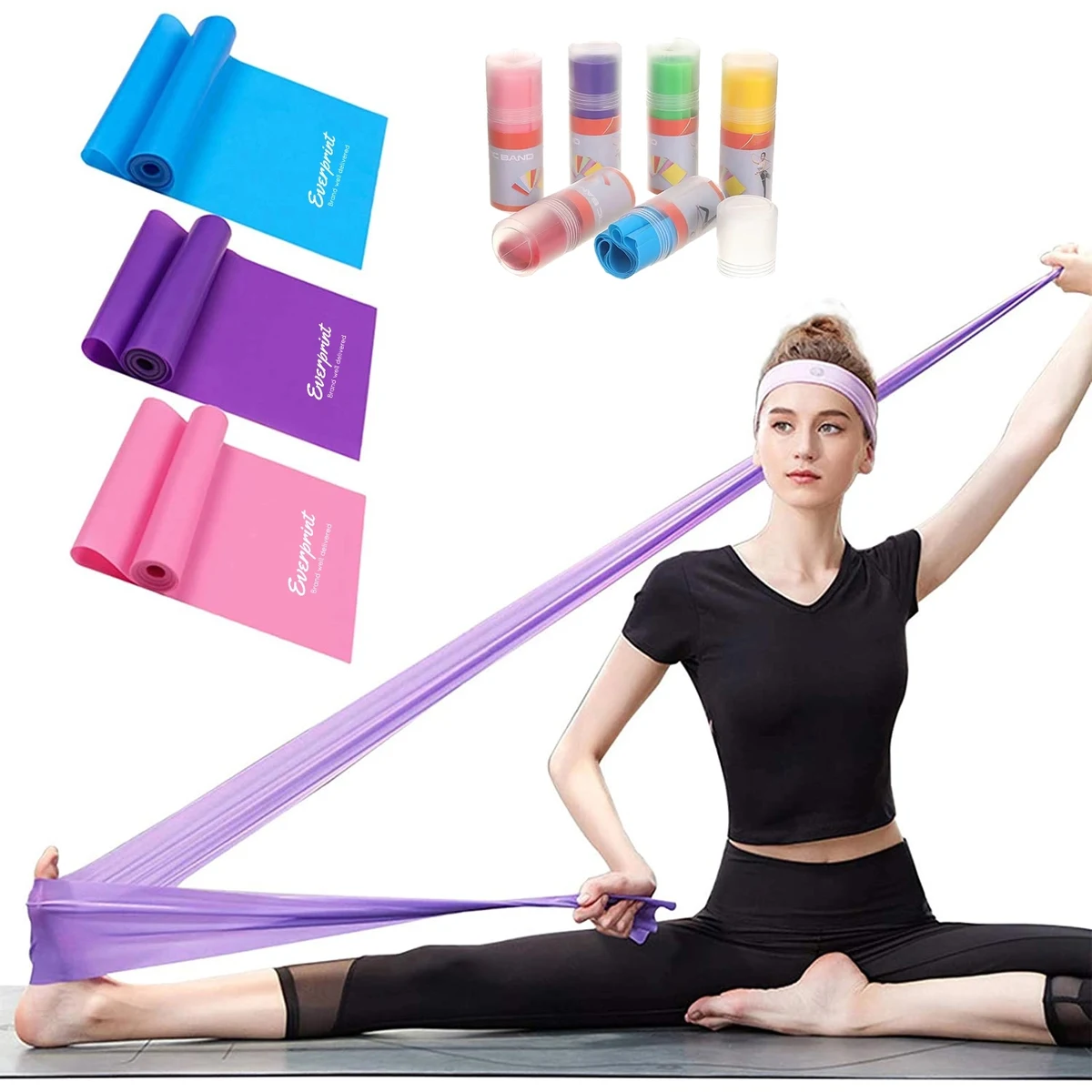 TPE Fitness Band- Case Package 1