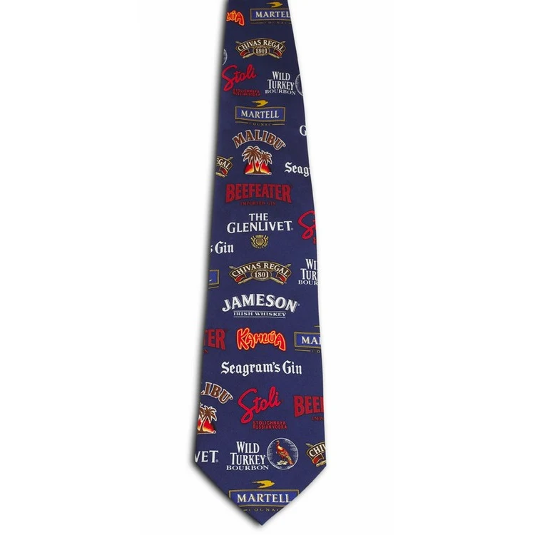 Custom Wet Dyed Polyester Tie 1