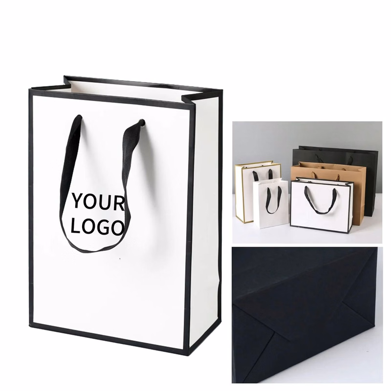 Paper Recyclable Kraft Shopping Bag