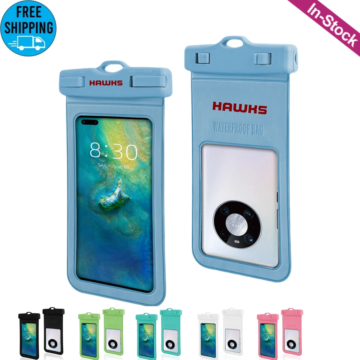 Waterproof IPX8 Phone Pouch Dry Bag 1