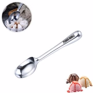 Stainless Steel Ice Cream Scoop Spoon With Ergonomic Handle Dual Function