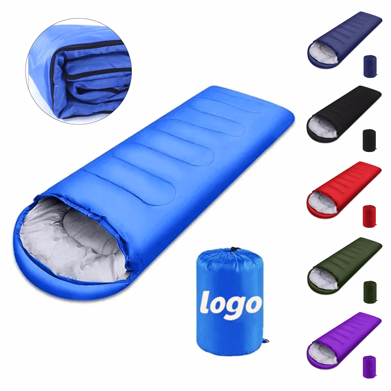 Adult Outdoor Portable Warm Camping Polyester Sleeping Bag