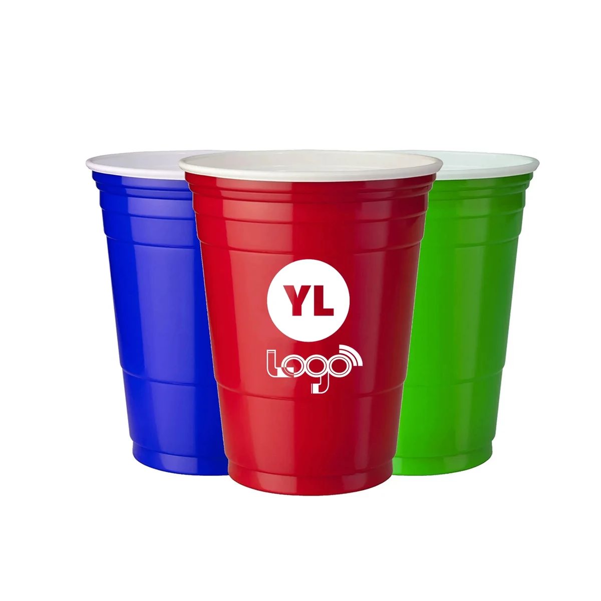 16 Oz. Reusable Plastic Party Solo Cup 1