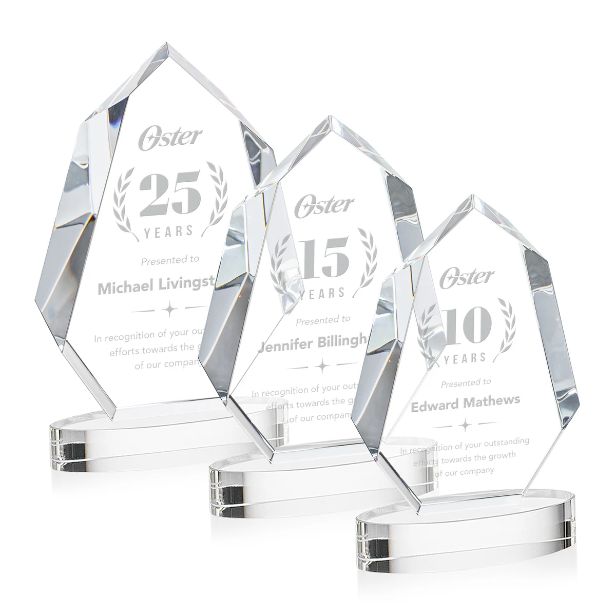 Norwood Award on Alberton Base - Clear 1