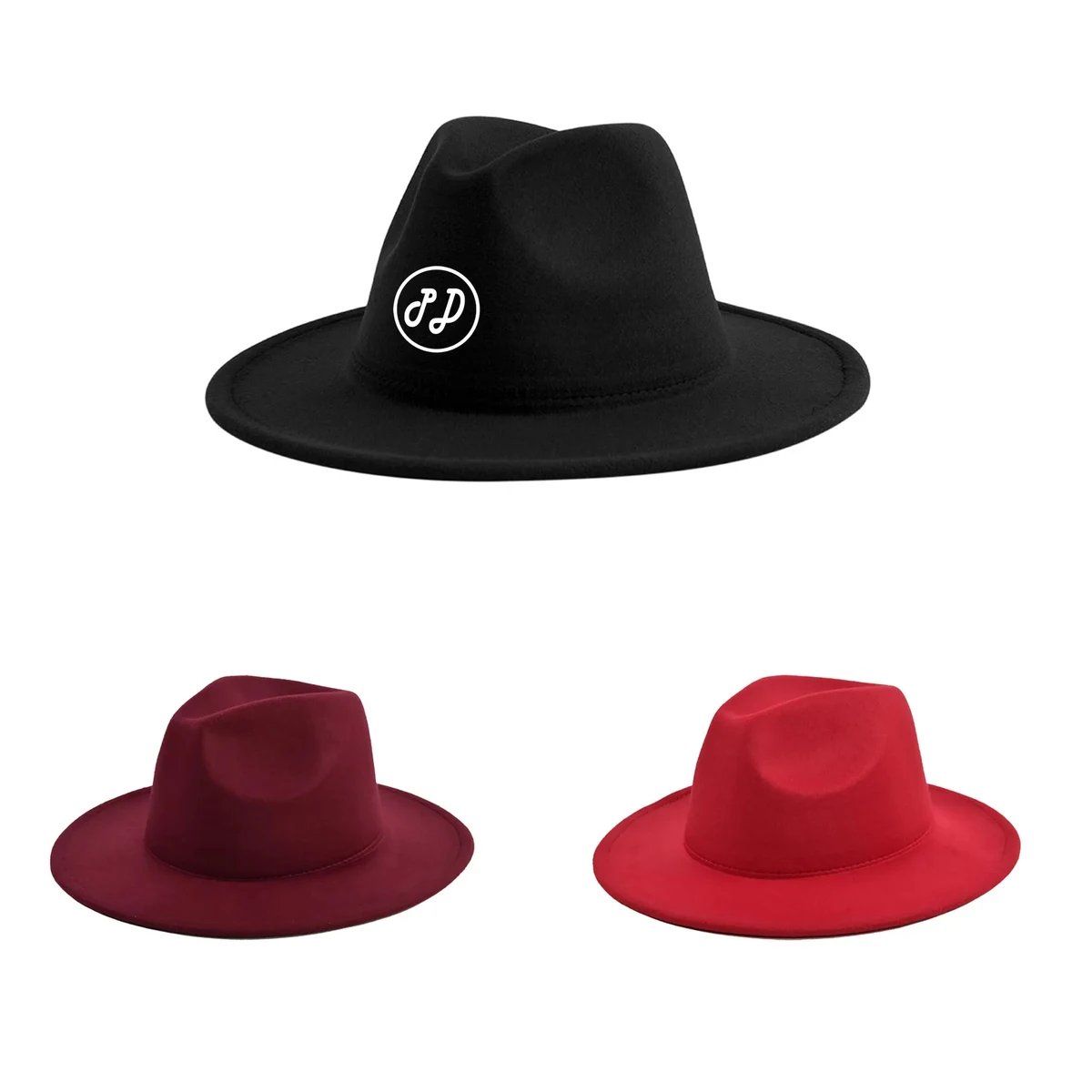 Wide Brim Fedora Hat 1