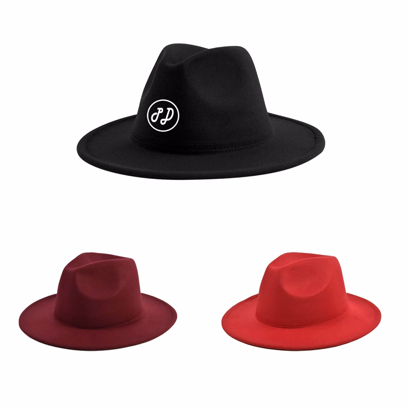 Wide Brim Fedora Hat