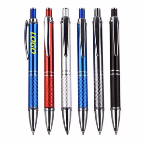 Metal Push Click Action Ballpoint Pen