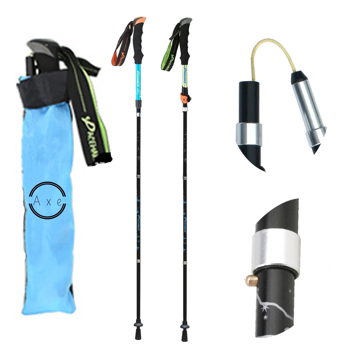 Folding Trekking Poles 1