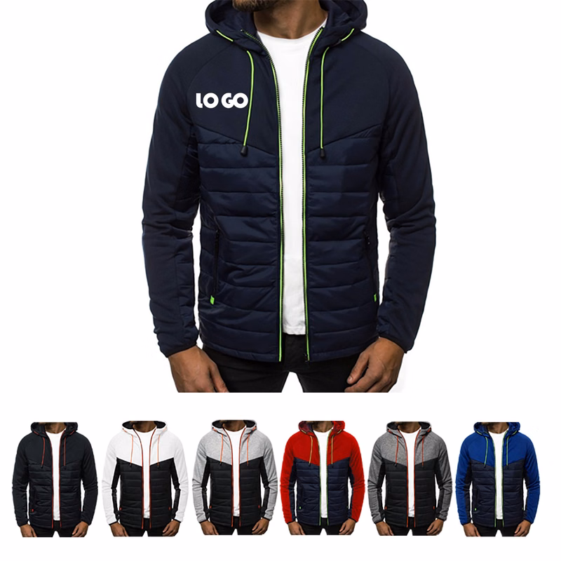 Men Hoodie Winter Coat