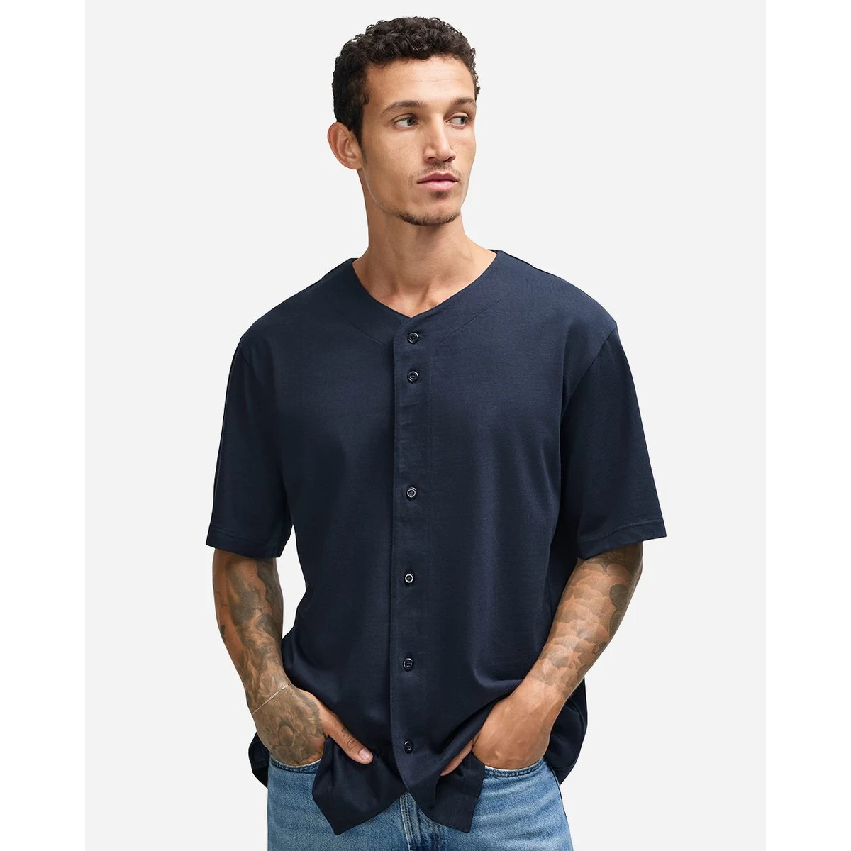Unisex Super Heavyweight Baseball Jersey - 9004 1