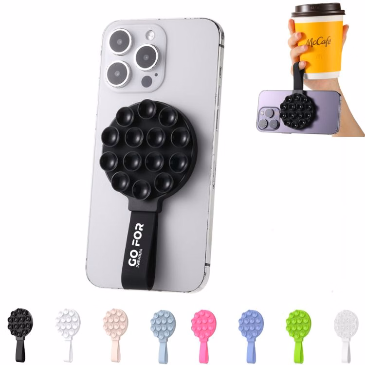 Magnetic Silicone Suction Phone Mount