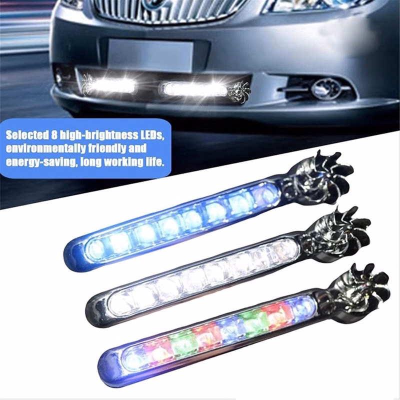 Wind Power Driven Daytime Running Lights