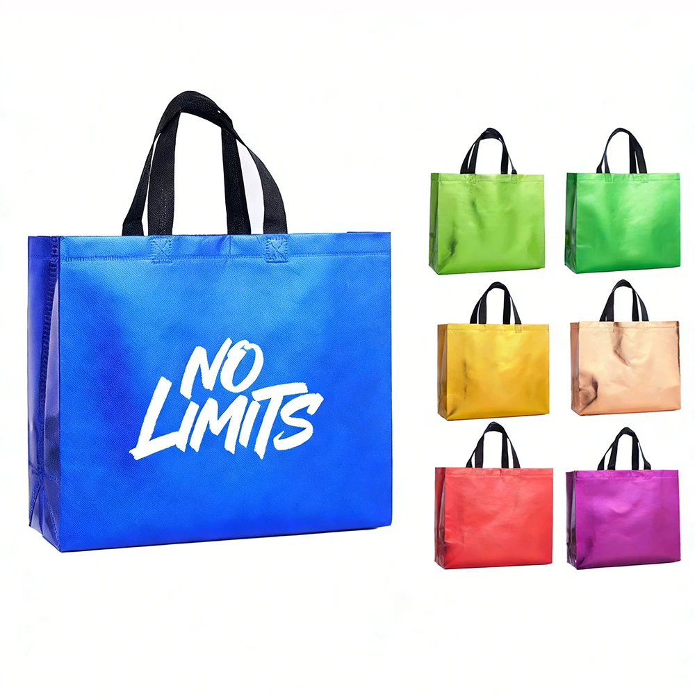 High-luster Non-woven Tote 1