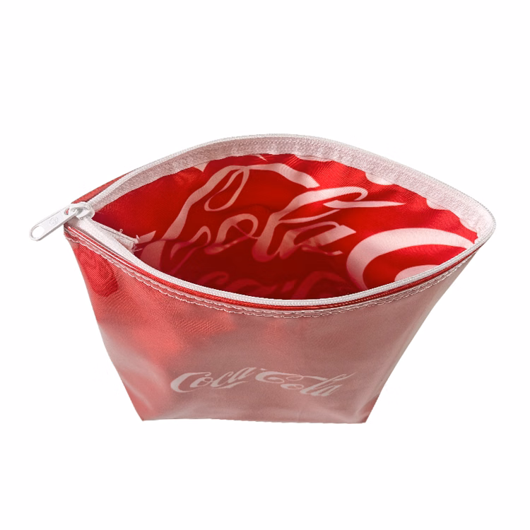 Medium Sublimated & Clear Exterior Pouch w/ Gusset