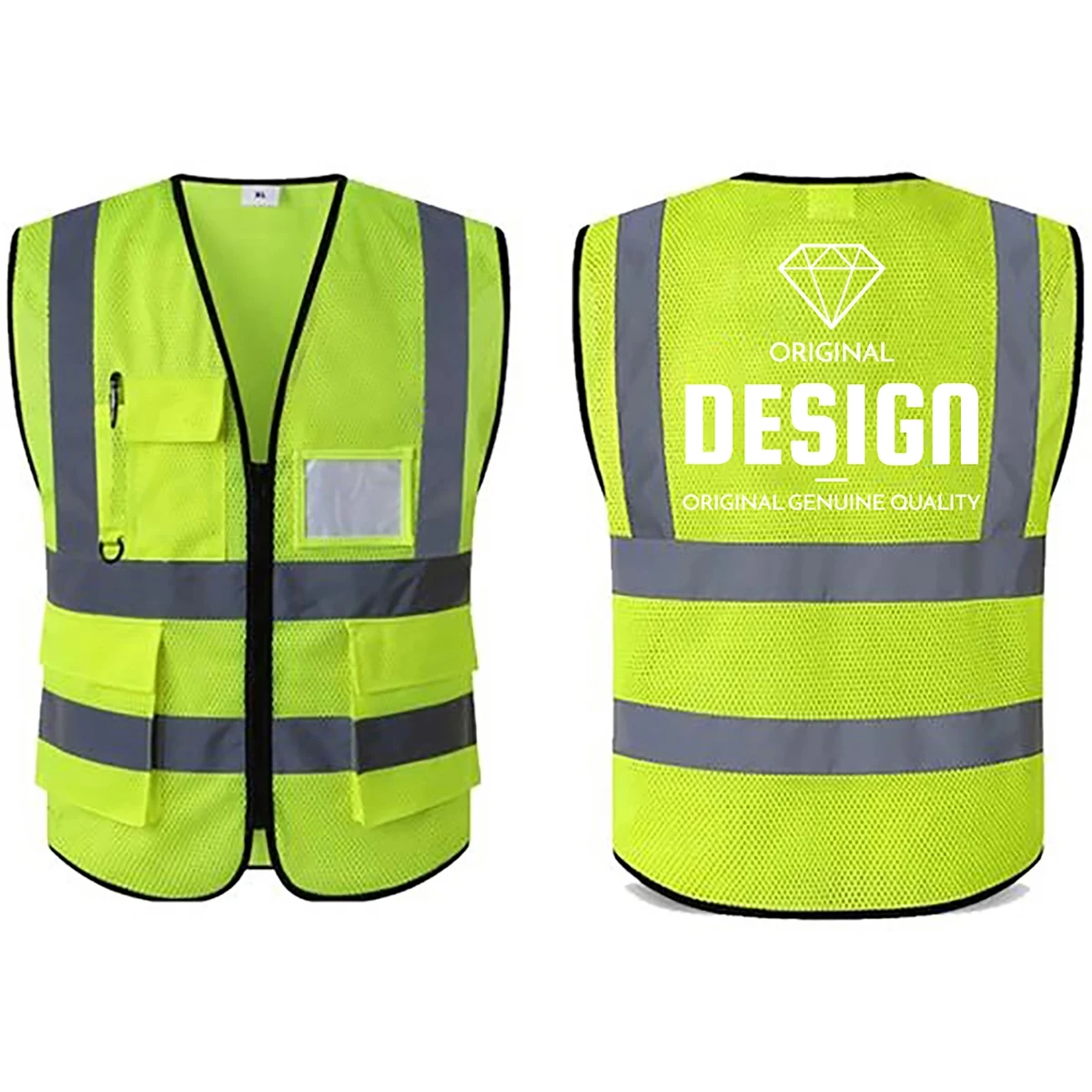 Custom Reflective Safety Vest 1