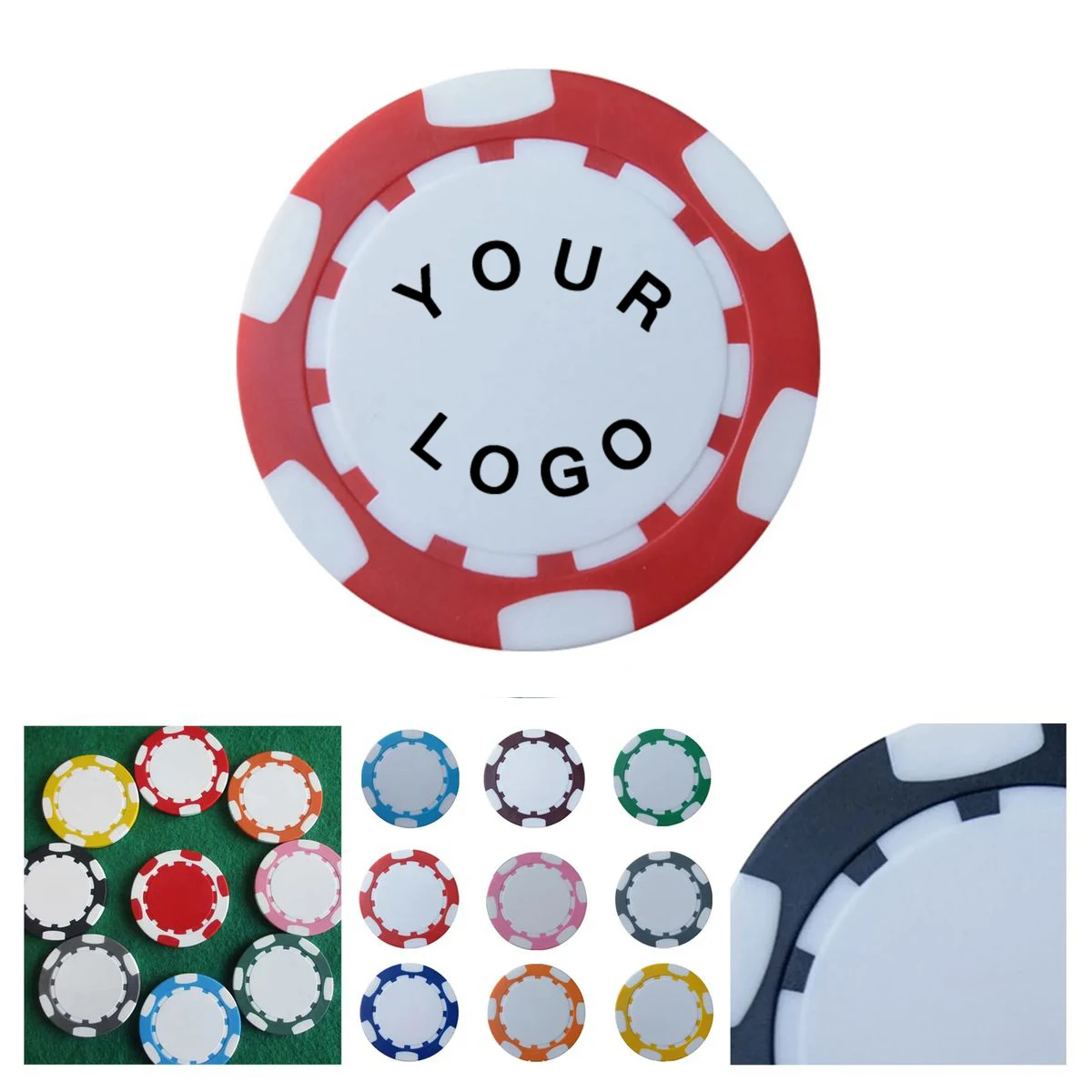 Durable Poker Chips Set for Tournaments 1