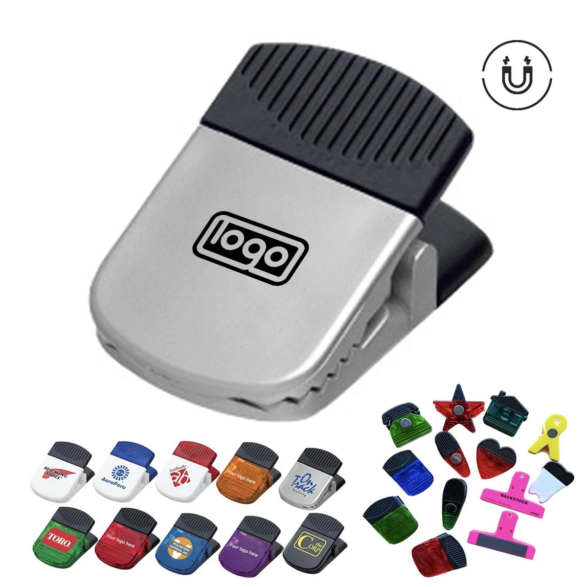 Square Clip Fridge Magnet 1
